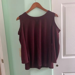 Maroon shirt